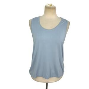 PSK Collective Easy Tank Top Blue Size Small NWOT